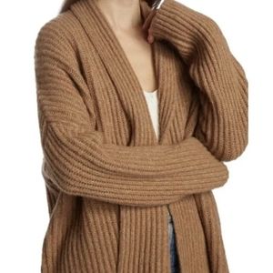 Naadam wool/cashmere fisherman cardigan